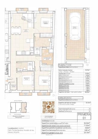 Edificio en Hondón de las Nieves