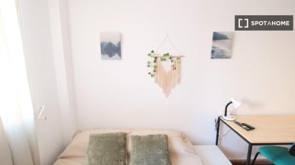 Habitación en piso compartido de 4 habitaciones en alquiler, Murcia.