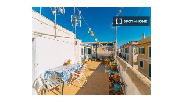 Apartamento de 1 dormitorio en alquiler en El Sindicat, Palma