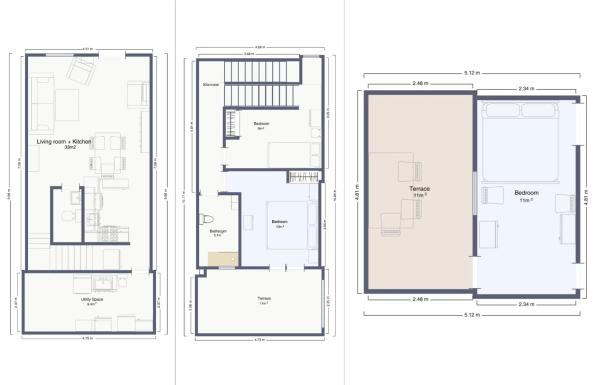 Chalet pareado en calle Velázquez V. Costa