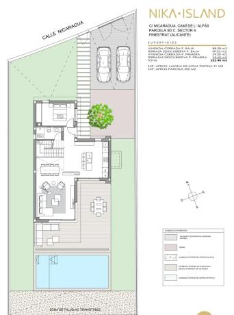 Casa independiente en calle de Nicaragua, 4