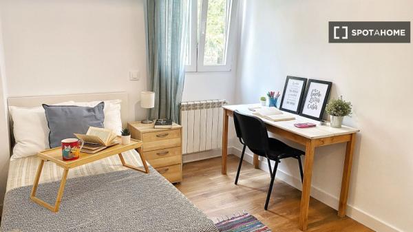 Se alquila habitación en piso compartido de 4 habitaciones en Aluche.