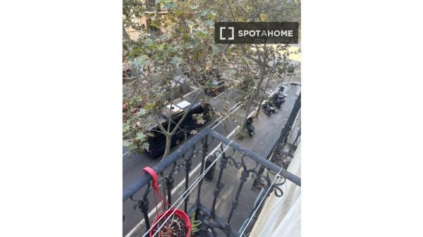 Habitación en piso compartido en barcelona.