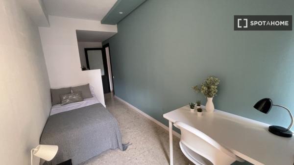 Room in a shared 8-bedroom flat for rent in Seville