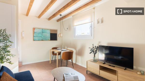 Estudio en alquiler en El Poble Sec, Barcelona