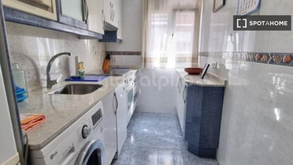 Habitación en piso compartido en madrid.