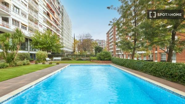 Apartamento de 3 habitaciones en alquiler en Pedralbes, Barcelona.