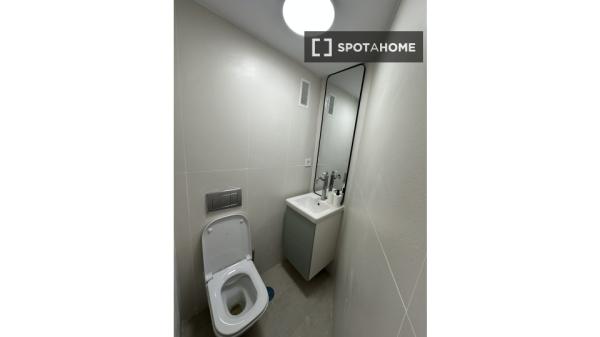 Habitación en piso compartido en madrid.