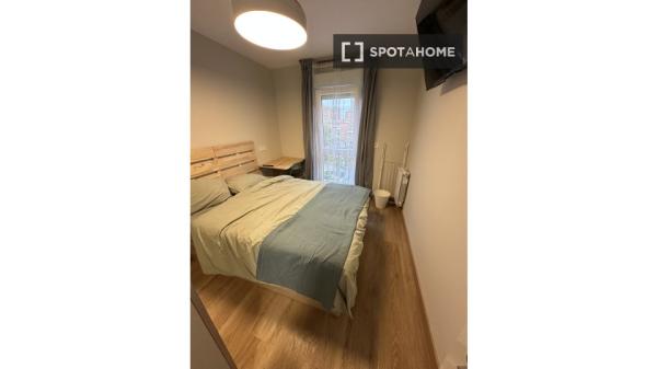 Habitación en piso compartido en madrid.