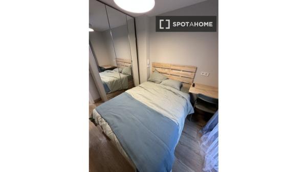 Habitación en piso compartido en madrid.