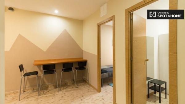 Habitación en piso compartido en alquiler en Barcelona.