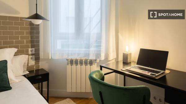 Pokój w mieszkaniu współdzielonym do wynajęcia w Indautxu, Bilbao