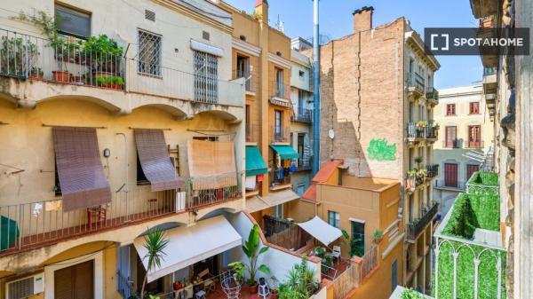 Appartement de 2 chambres à El Raval, Barcelone.
