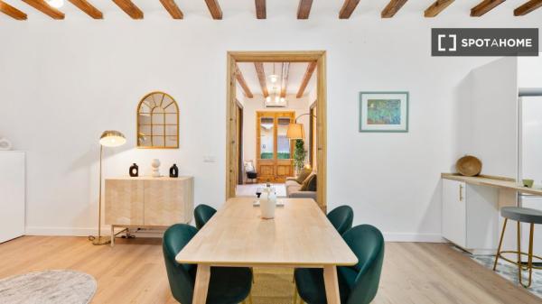 Appartement de 2 chambres à El Raval, Barcelone.