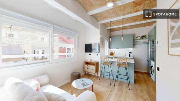 Studio do wynajęcia w La Barceloneta w Barcelonie