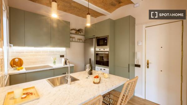 Studio do wynajęcia w La Barceloneta w Barcelonie