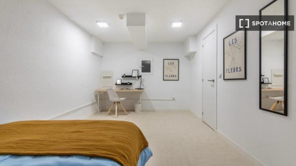 Habitación en piso compartido en madrid.
