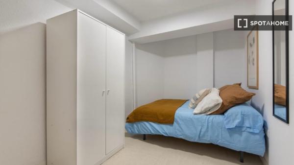 Habitación en piso compartido en madrid.