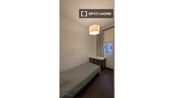 Habitación en piso compartido en barcelona.