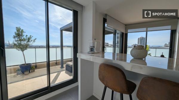 Apartamento de 3 habitaciones en La Punta, Valencia, en alquiler