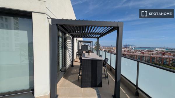 Apartamento de 3 habitaciones en La Punta, Valencia, en alquiler