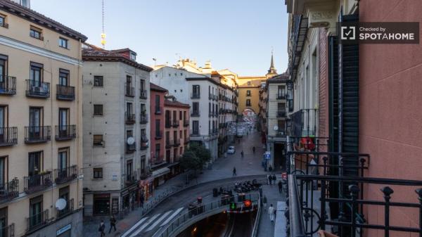 2-Zimmer-Wohnung zur Miete in Sol, Madrid.