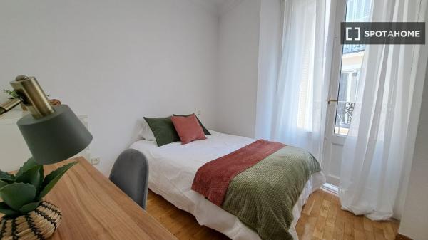 Room in shared 5-bedroom flat for rent in Palacio, Madrid