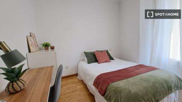 Room in shared 5-bedroom flat for rent in Palacio, Madrid