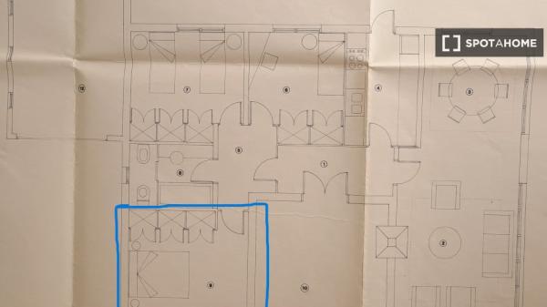 Room in shared flat for rent in Olivella, Barcelona