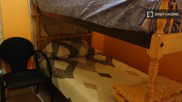 Habitación en piso compartido en barcelona.