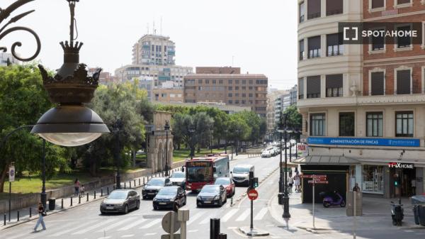 Room in a shared 7-bedroom flat for rent in Valencia