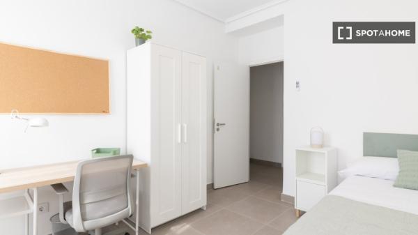Room in a shared 7-bedroom flat for rent in Valencia