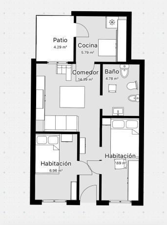 Chalet adosado en calle Cuaresma