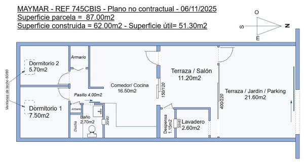 Chalet adosado en calle de las Azucenas, 725
