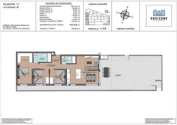 Piso en La Hoya-Daimes-El Derramador