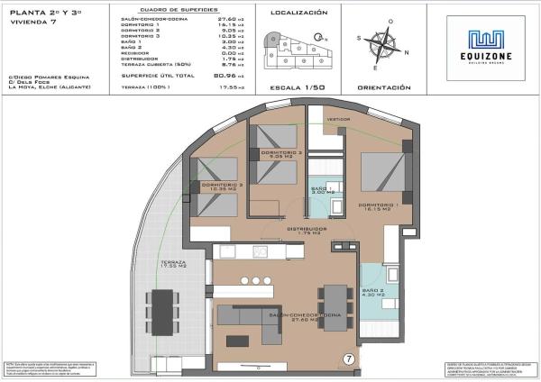 Piso en La Hoya-Daimes-El Derramador
