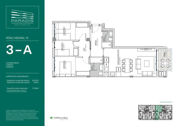 Piso en calle Pérez Medina, 11, 17