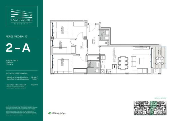 Piso en calle Pérez Medina, 11, 17