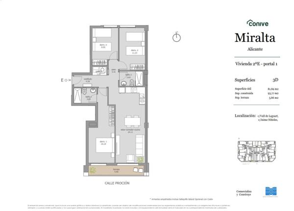 Piso en calle Jaime Niñoles, 16