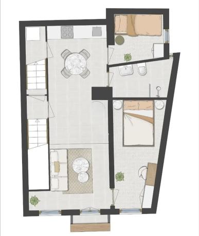 Ático en Barrio Casco Histórico-Santa Cruz