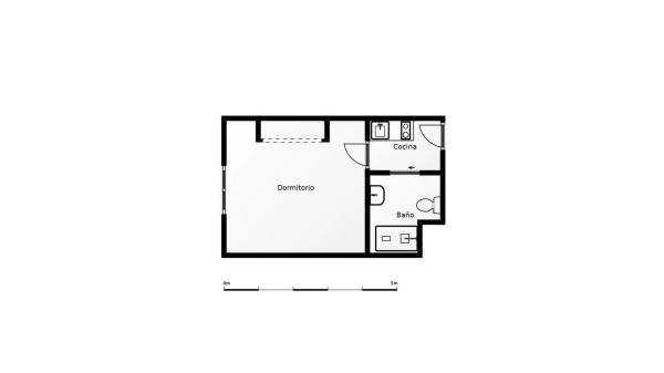 Estudio en Barrio Ensanche-Diputación