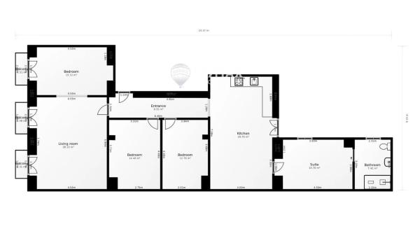 Piso en calle José Gutiérrez Petén