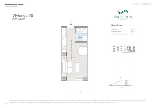 Estudio en calle Calpe, 18