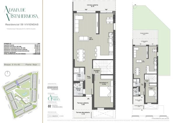 Chalet pareado en calle el de Marimón, 1