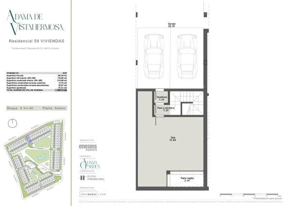 Chalet pareado en calle el de Marimón, 1