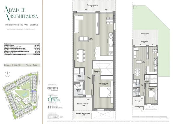 Chalet pareado en calle el de Marimón, 1