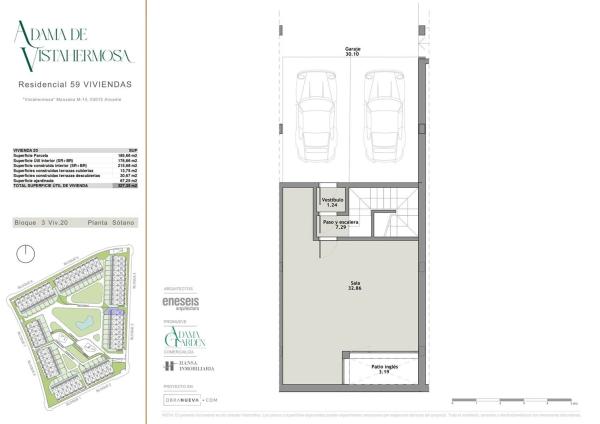 Chalet pareado en calle el de Marimón, 1