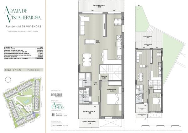 Chalet pareado en calle el de Marimón, 1