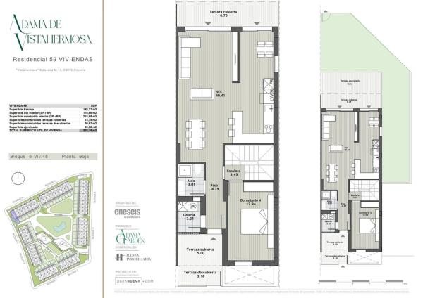 Chalet pareado en calle el de Marimón, 1