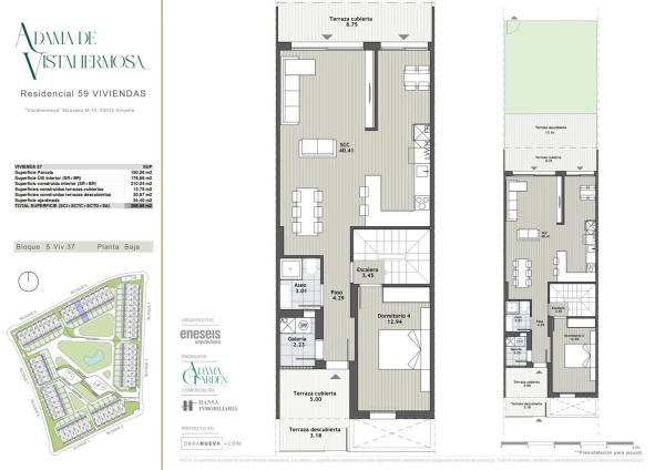 Chalet adosado en calle el de Marimón, 1